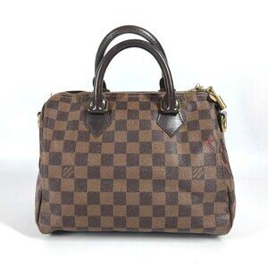 LOUIS VUITTON N41368 Damier SpeedyBandouliere25 Hand Bag Ebene Brown